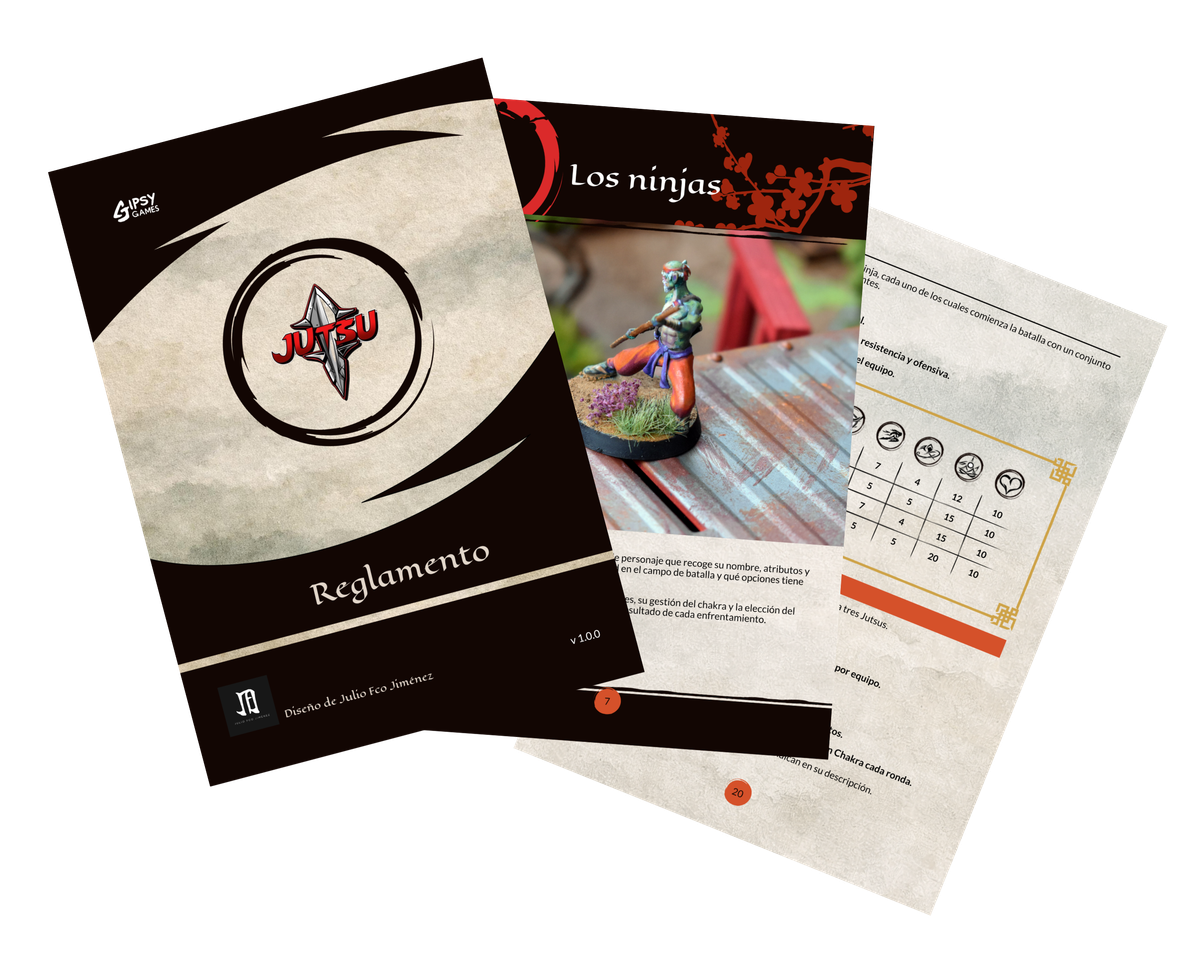 Jutsu: reglamento gratuito y ninjas con ganas de pelea